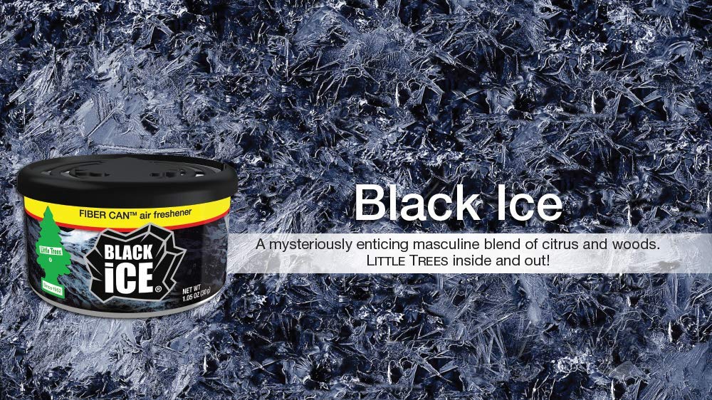 Wunderbaum Arbre Magique® Désodorisant Voiture, Black Ice Fiber